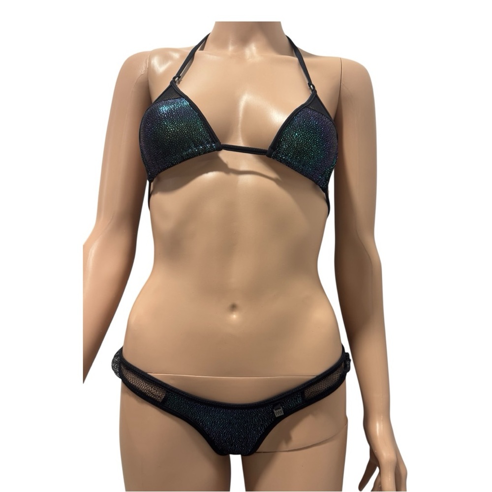 Elegant Iridescent Bikini Set